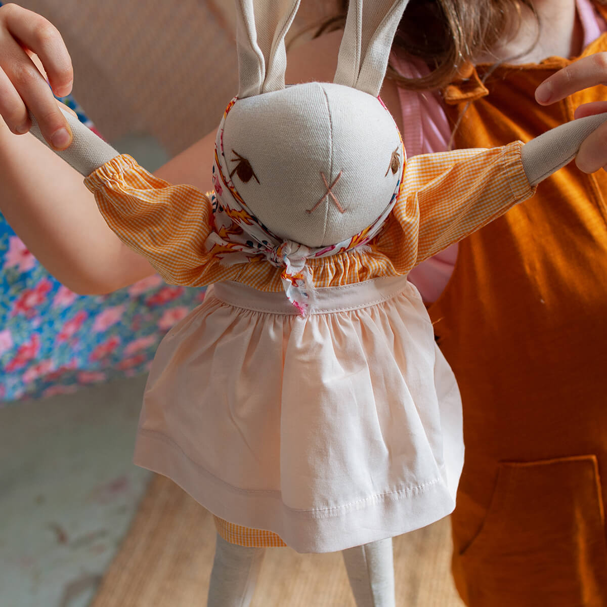 Esme Large Rabbit in Cream by Polka Dot Club
