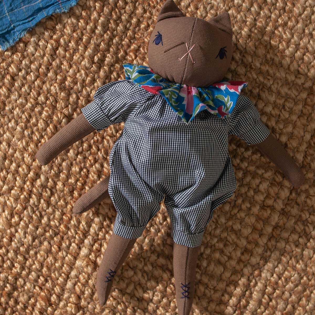 Kit Medium Cat in Brown by Polka Dot Club