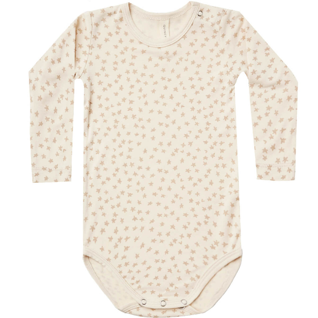 Bamboo Bodysuit in Scatter by Quincy Mae
