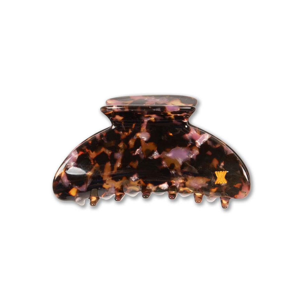 Big Hair Clamp in Brown Marble Pink by Repose AMS