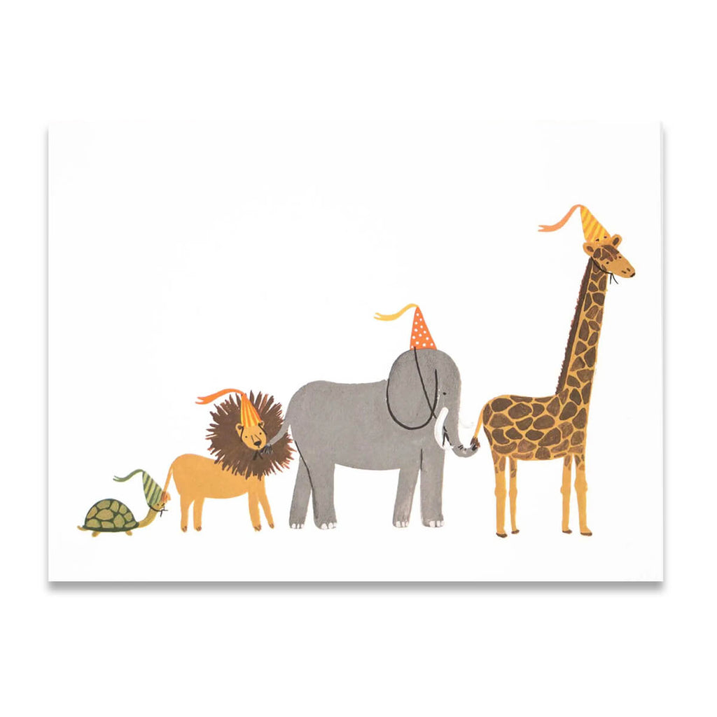 Party Parade Greetings Card By Rifle Paper Co.