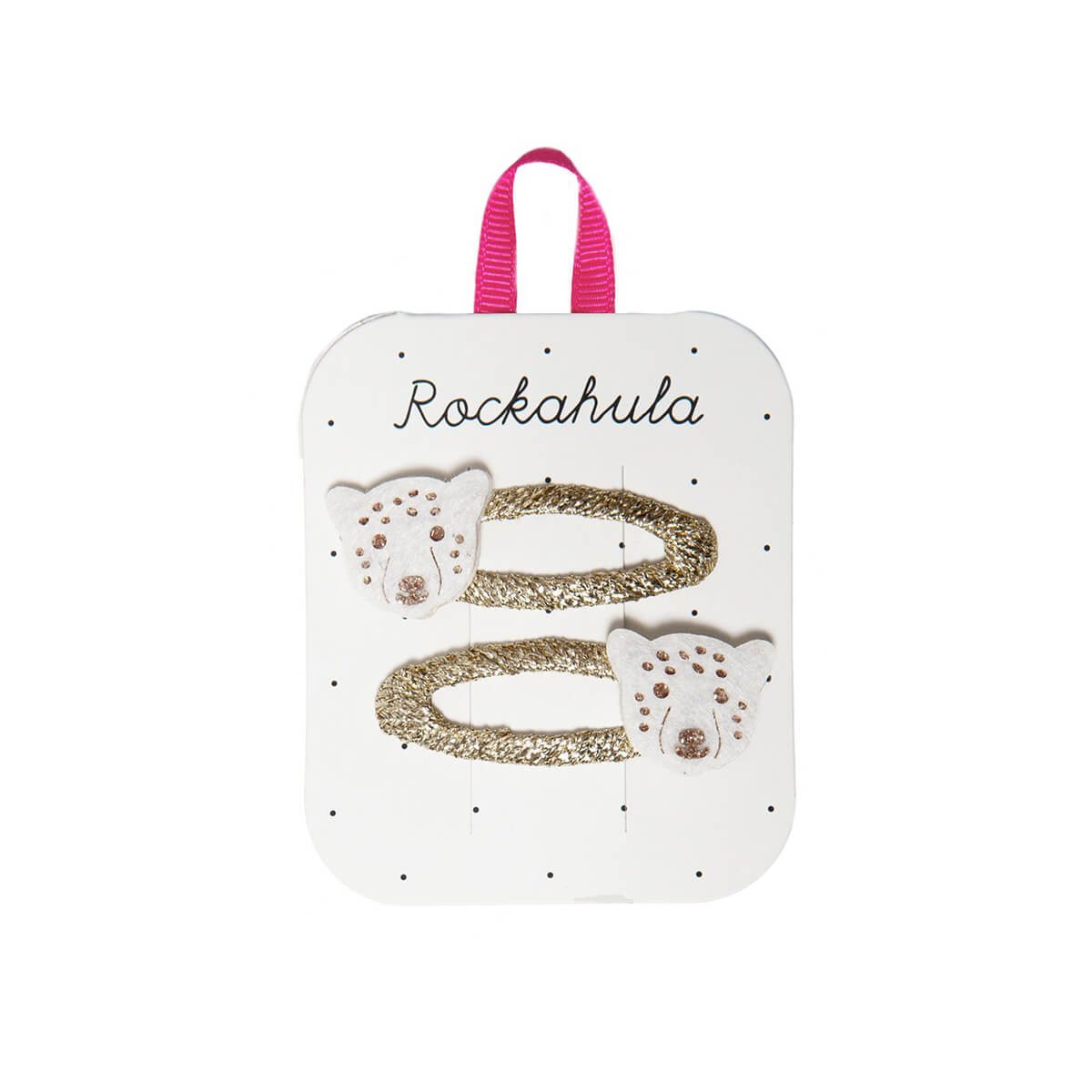 Lily Leopard Hair Clips by Rockahula