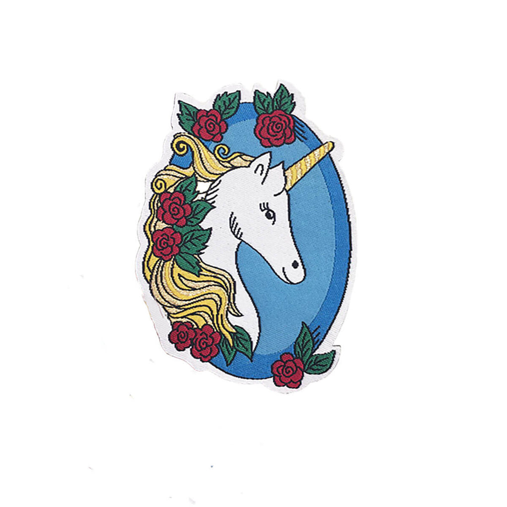 Gold Haired Unicorn Patch by Rosie Wonders