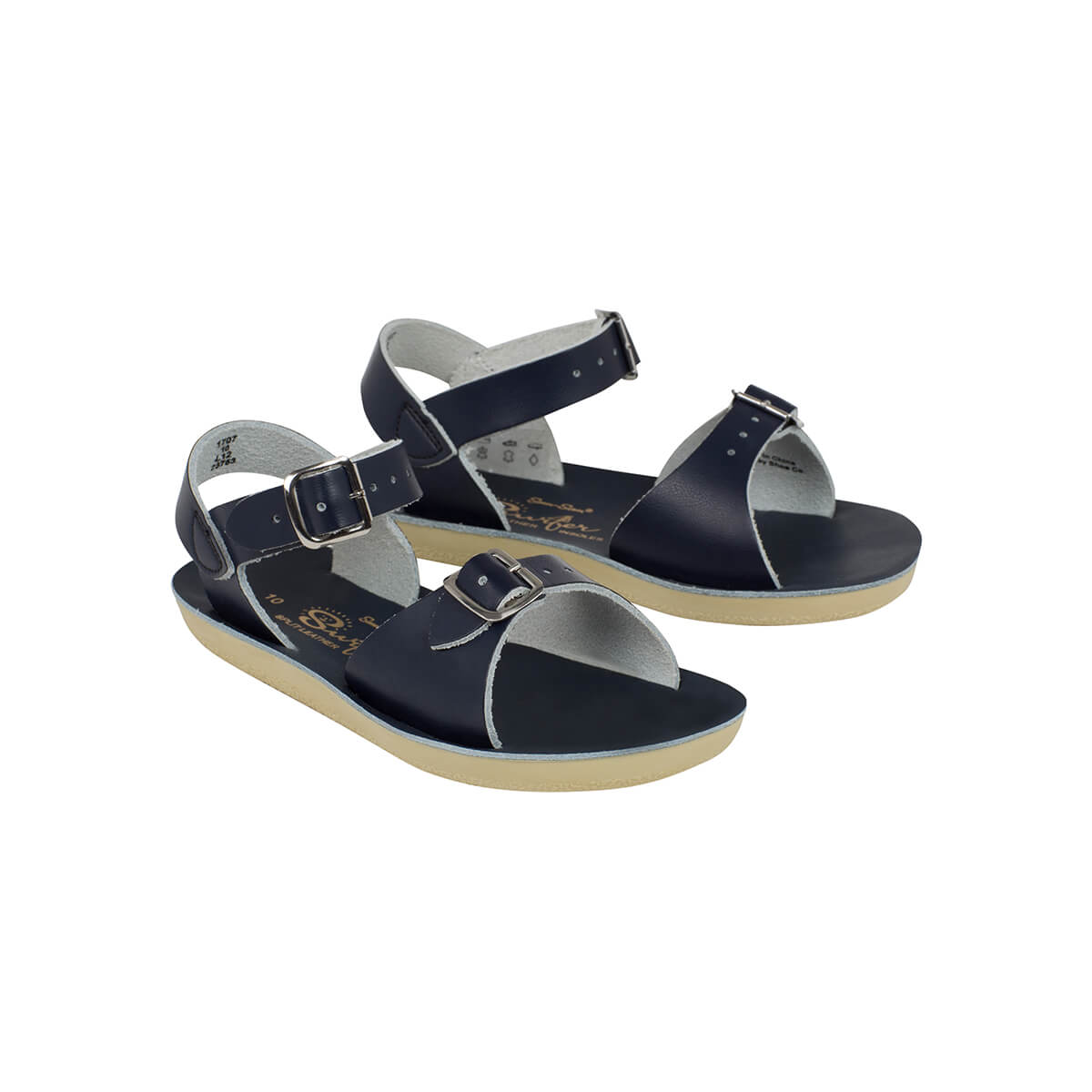 Surfer Sandals in Navy by Salt-Water