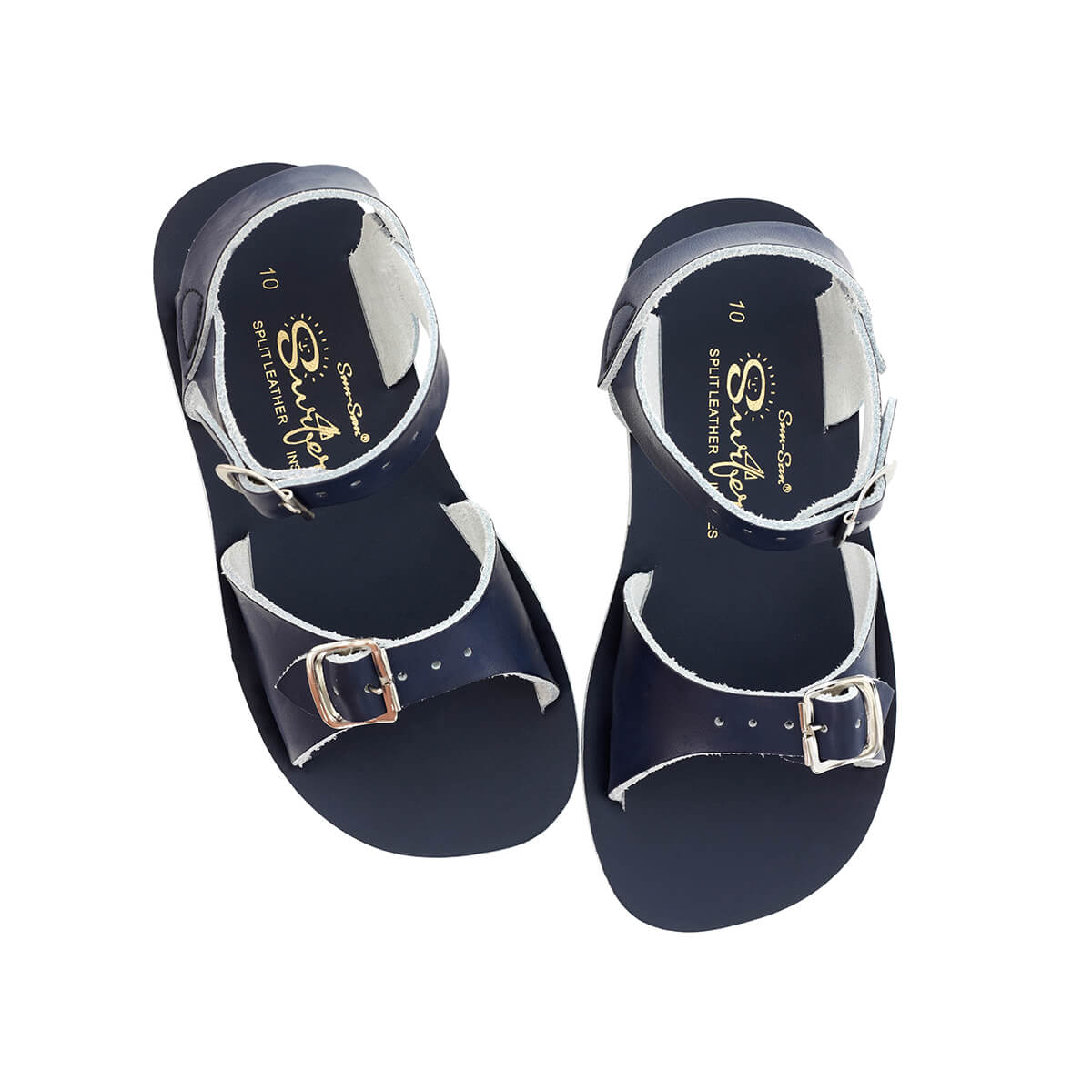 Surfer Sandals in Navy by Salt-Water