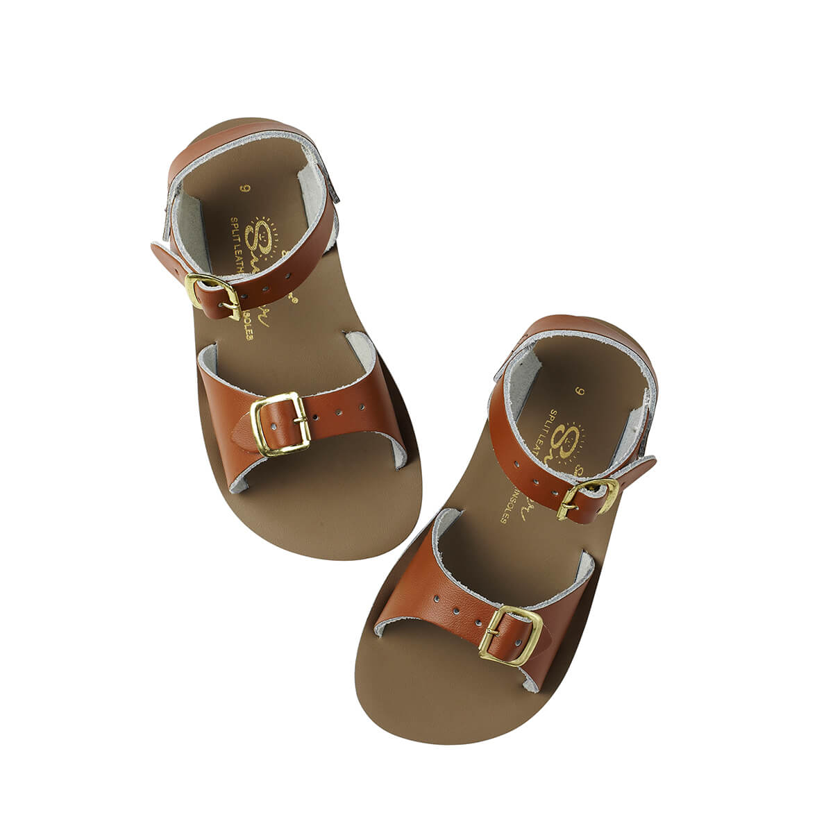 Surfer Sandals in Tan by Salt-Water