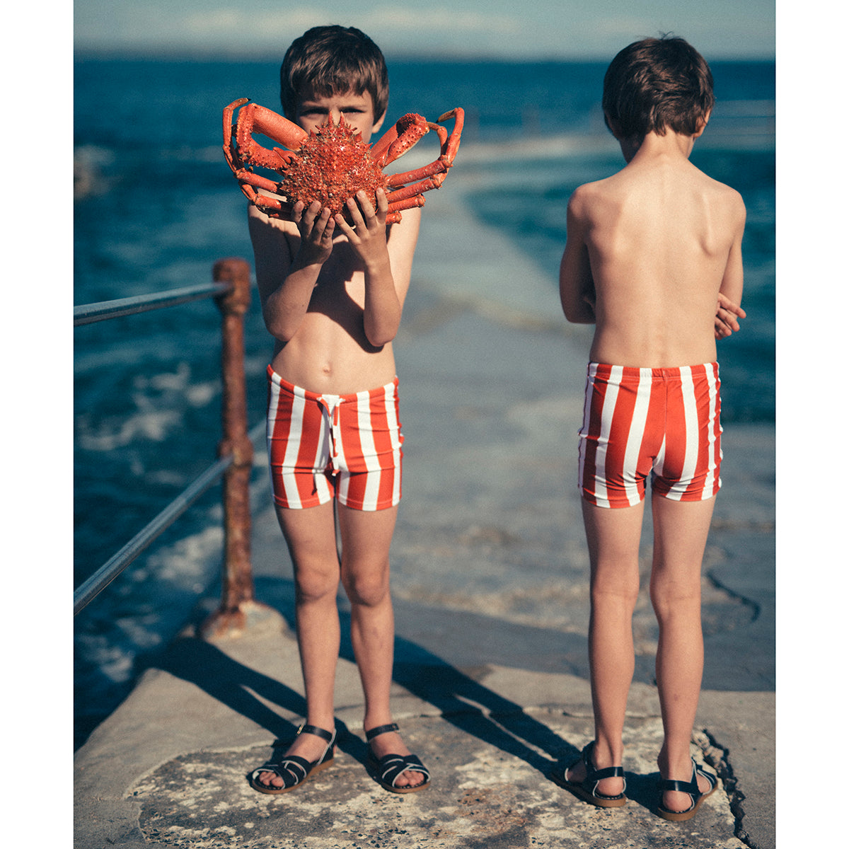 Original Sandals in Black by Salt-Water