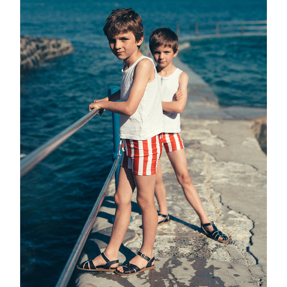 Original Sandals in Black by Salt-Water