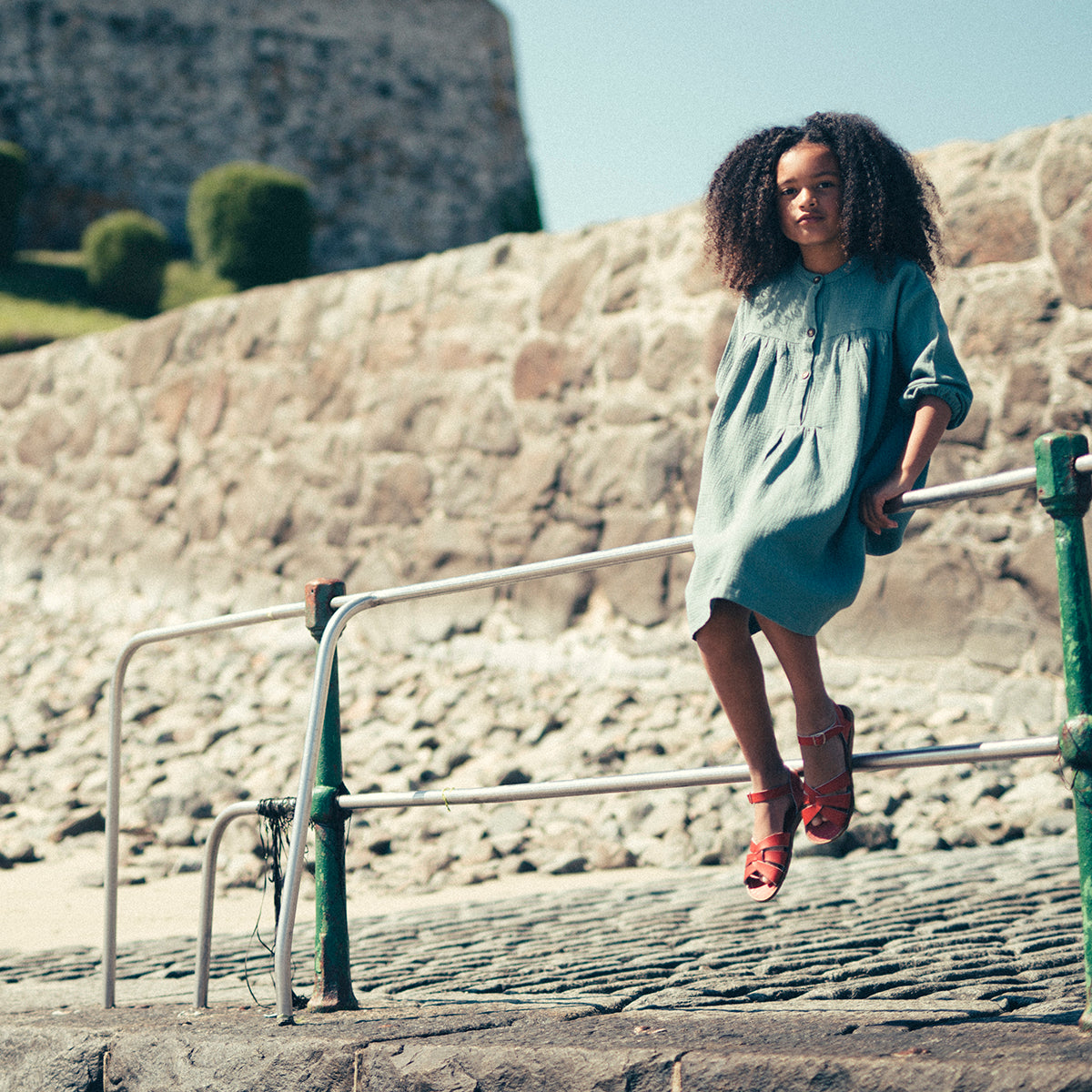 Original Sandals in Red by Salt-Water