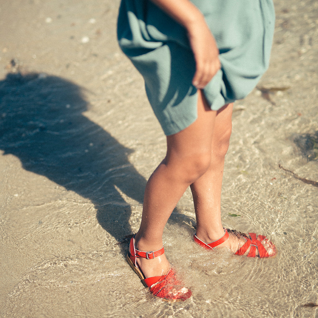 Original Sandals in Red by Salt-Water