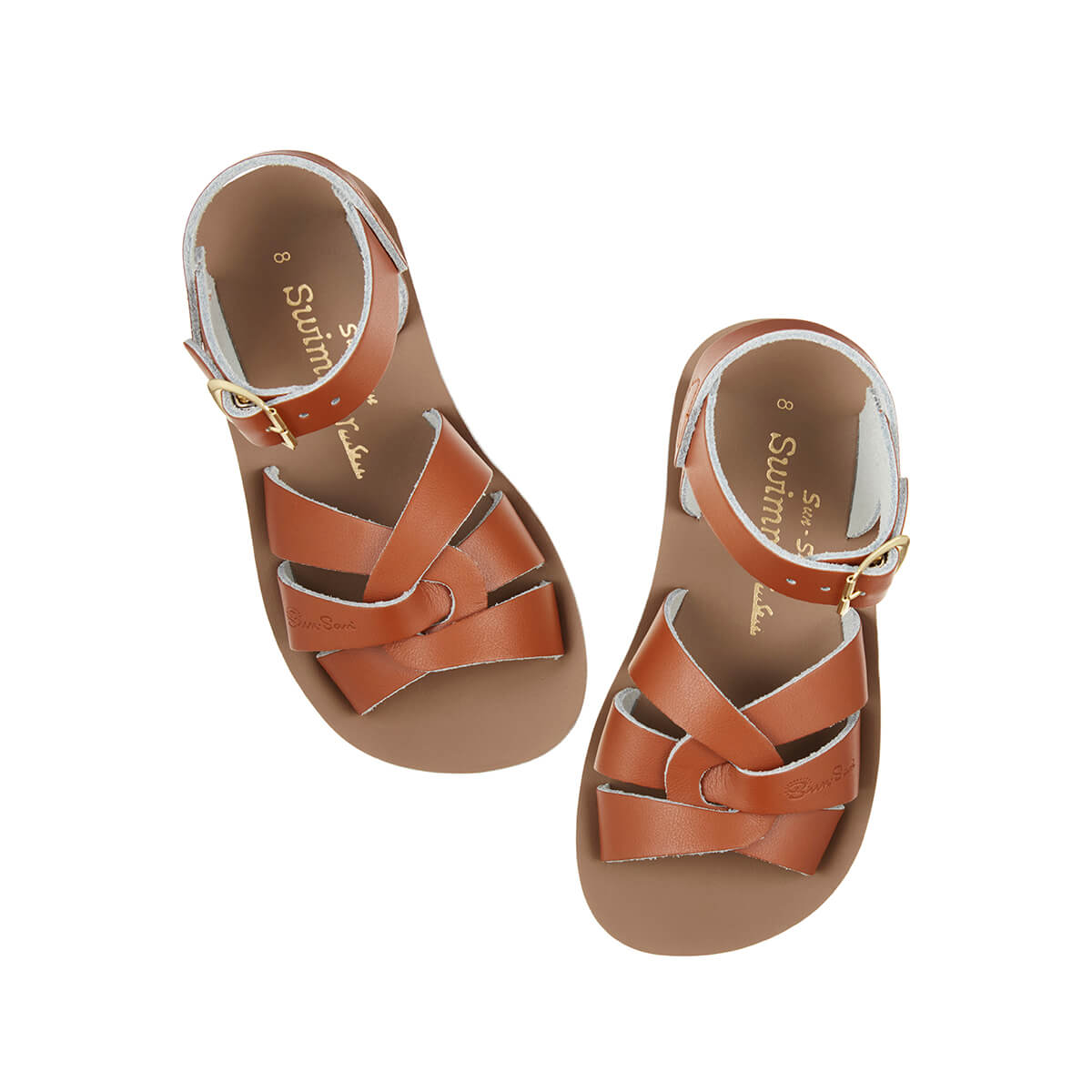 Swimmer Sandals in Tan by Salt-Water
