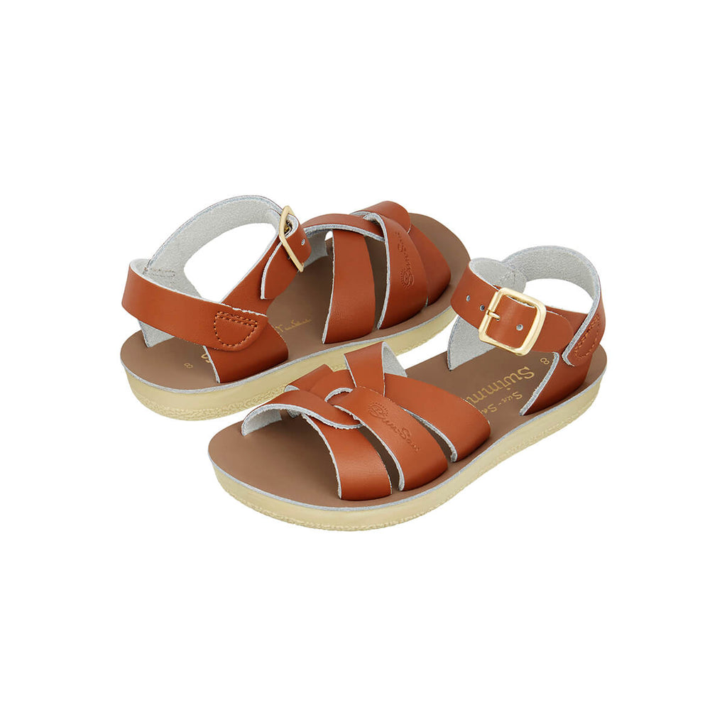 Swimmer Sandals in Tan by Salt-Water