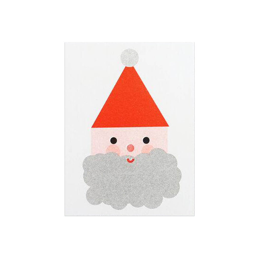 Santa Mini Christmas Card by Scout Editions