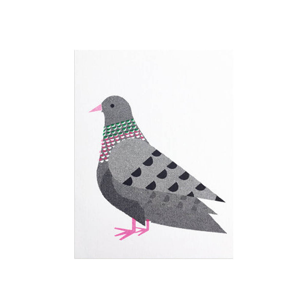 Pigeon Mini Greetings Card by Scout Editions