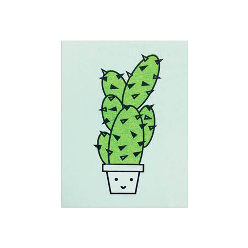 Prickly Pear Mini Greetings Card by Scout Editions
