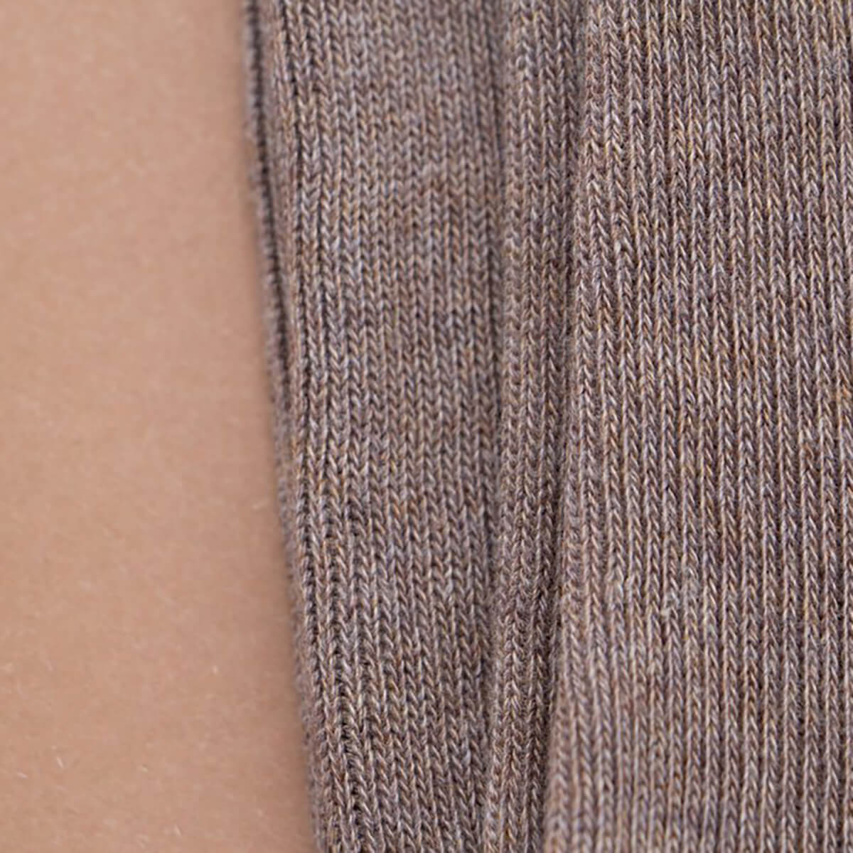 Footless Tights With Braces in Cacao Blend by Silly Silas