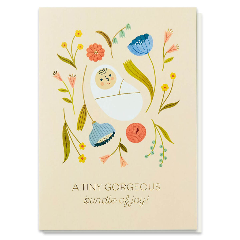 Bundle Of Joy Greetings Card by Stormy Knight