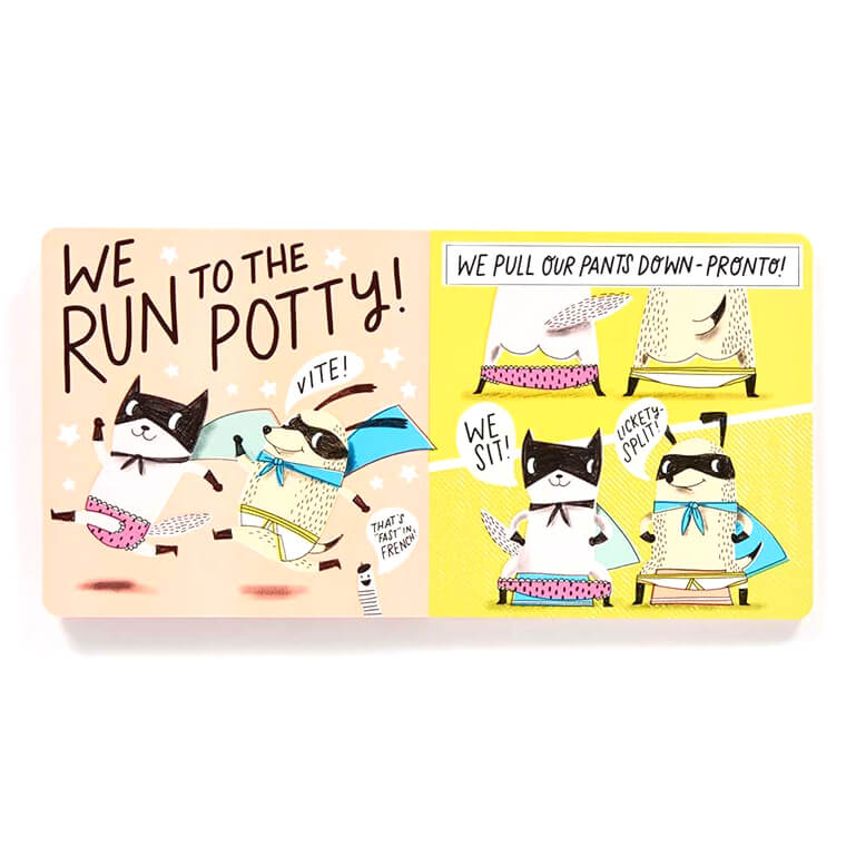 Super Pooper And Whizz Kid: Potty Power by Sabrina & Eunice Moyle