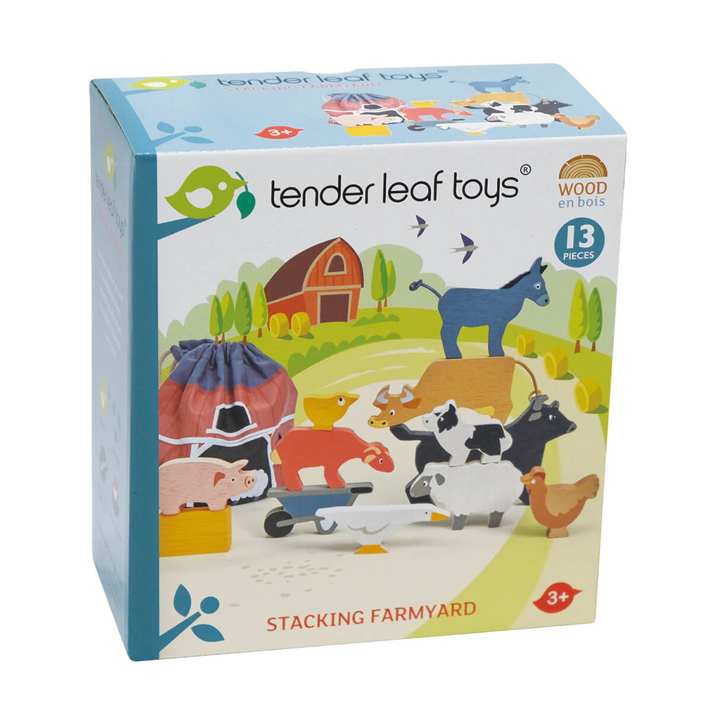 Stacking Farmyard by Tender Leaf Toys