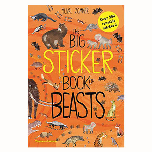 The Big Sticker Book of Beasts by Yuval Zommer