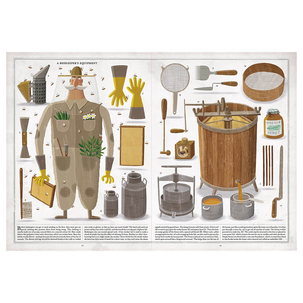 The Book Of Bees by Piotr Socha