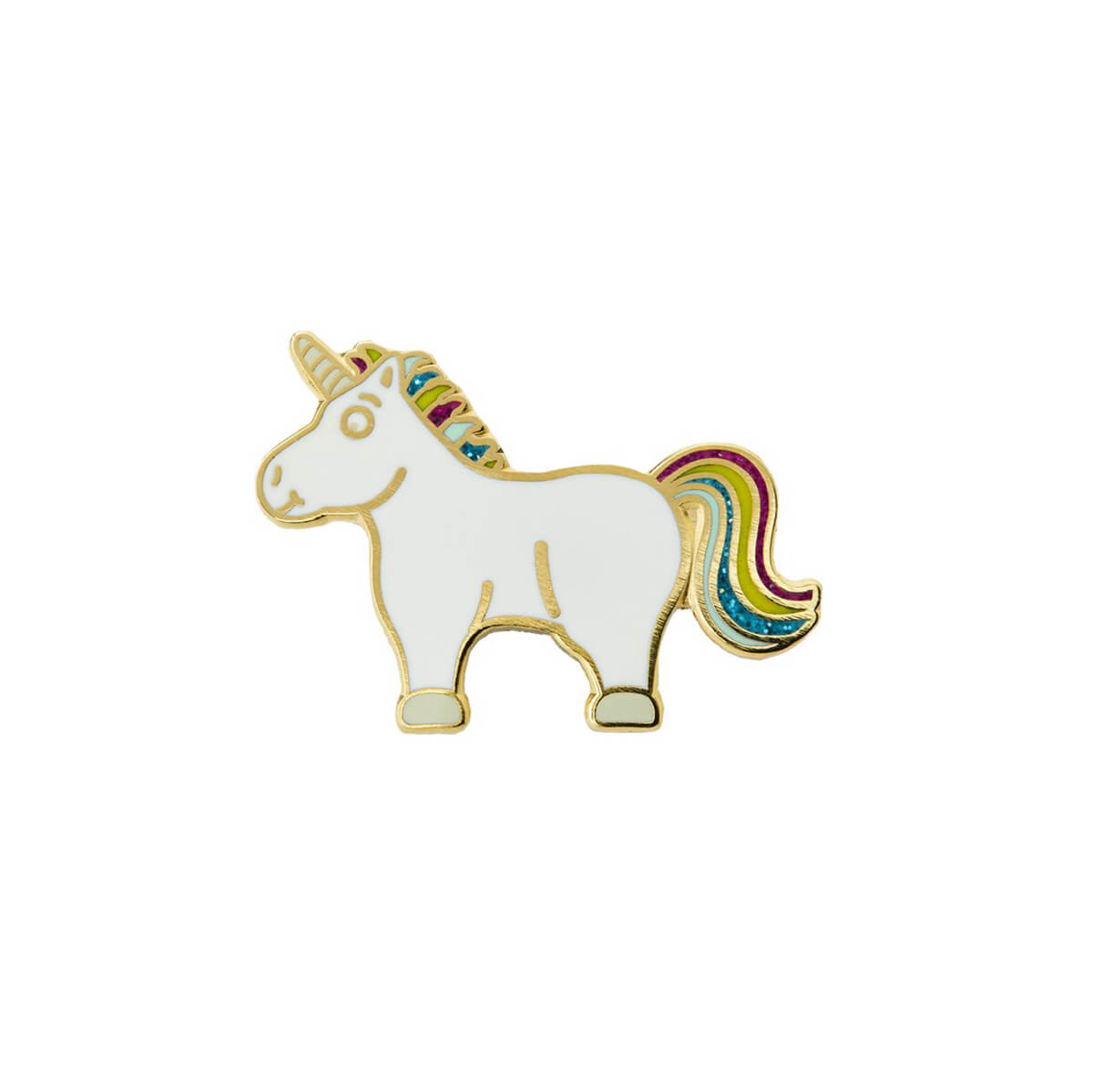 Unicorn Enamel Pin Badge by The Pop Out Card Company