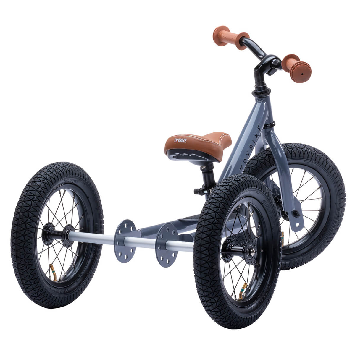 Trybike 2-in-1 Balance Bike / Tricycle in Grey by Co&Co