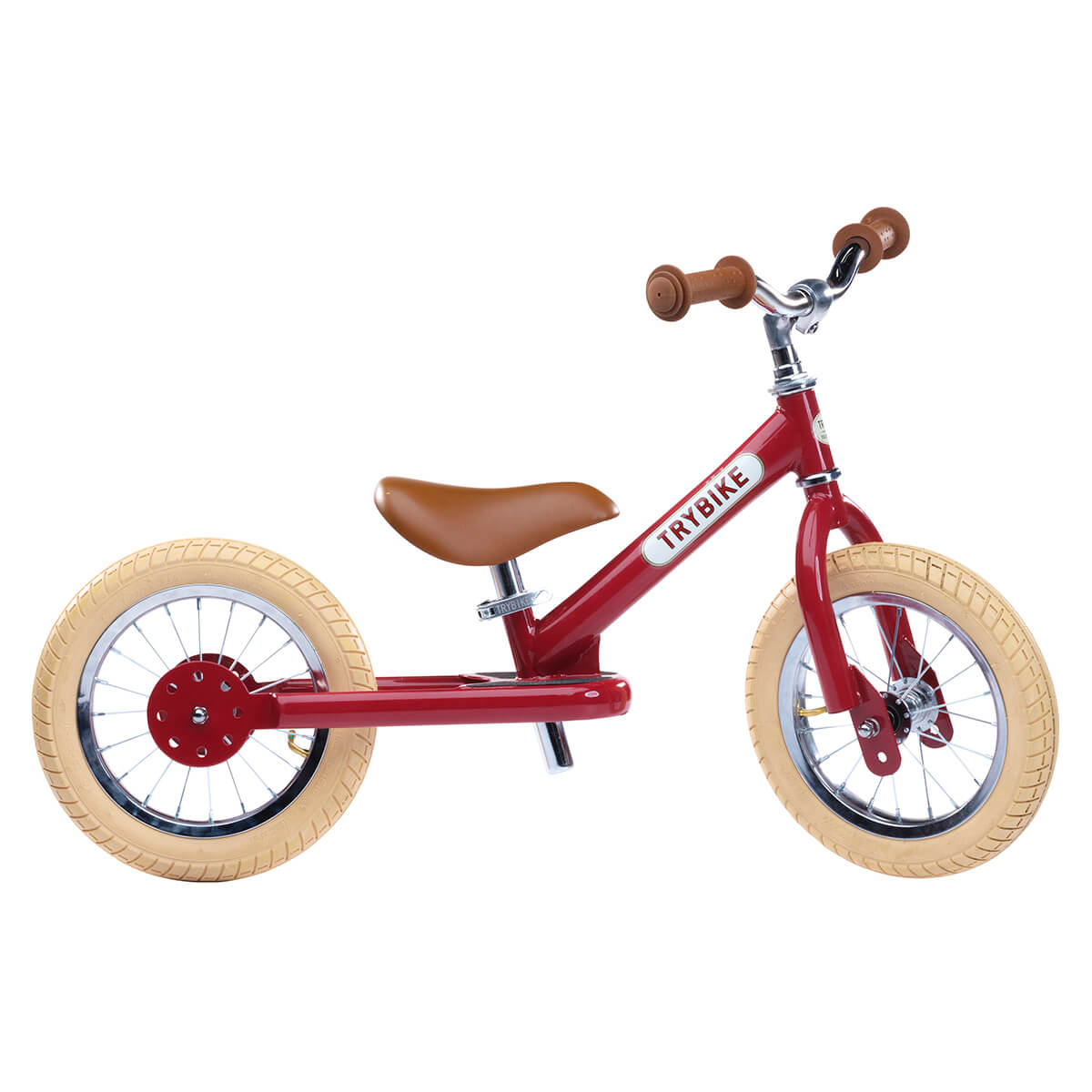Trybike 2-in-1 Balance Bike / Tricycle in Classic Red by Co&Co