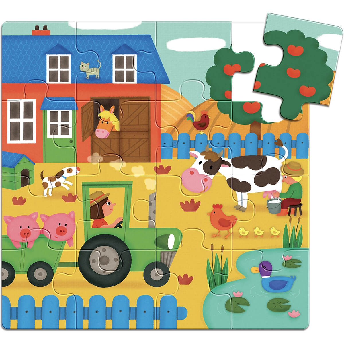 Farm Tiny Tots Game Set by Vilac