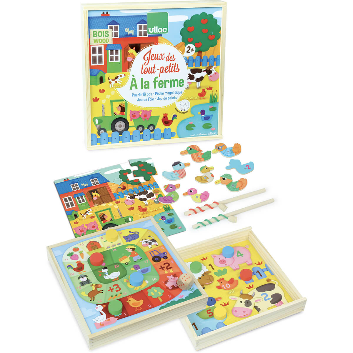 Farm Tiny Tots Game Set by Vilac
