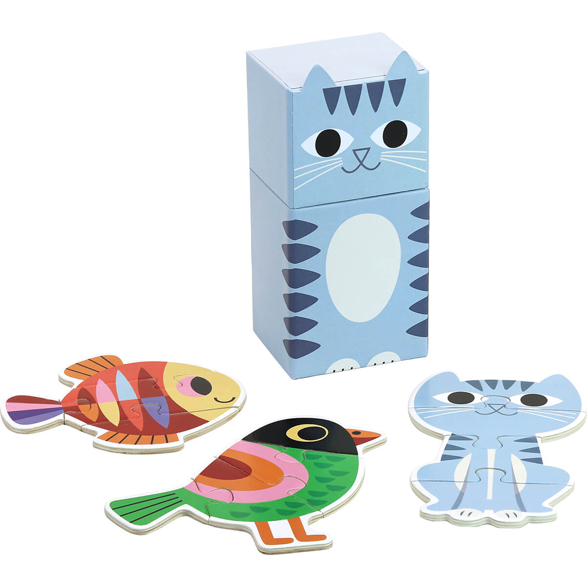 Ingela P. Arrhenius Mini Wooden Jigsaw Puzzles by Vilac