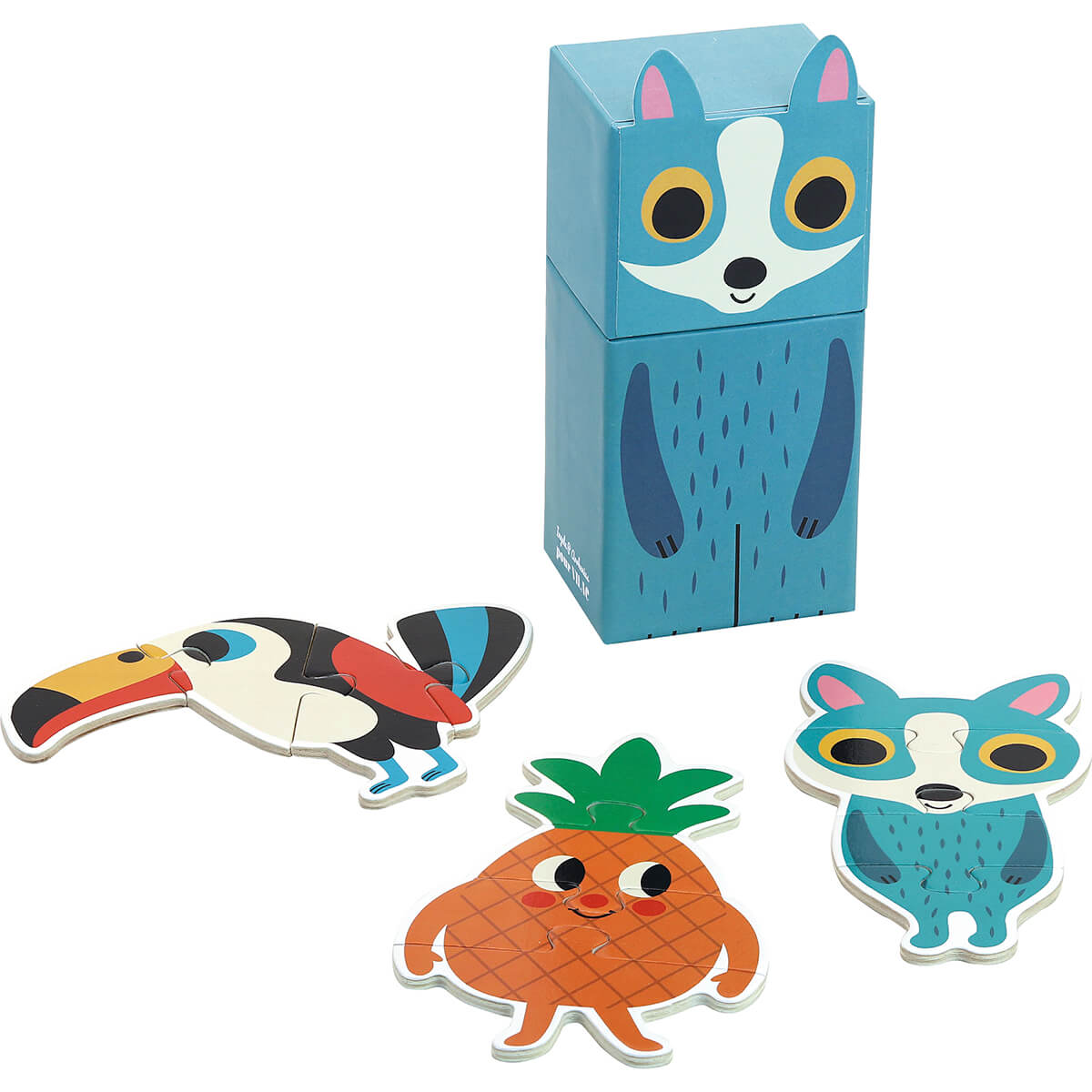 Ingela P. Arrhenius Mini Wooden Jigsaw Puzzles by Vilac