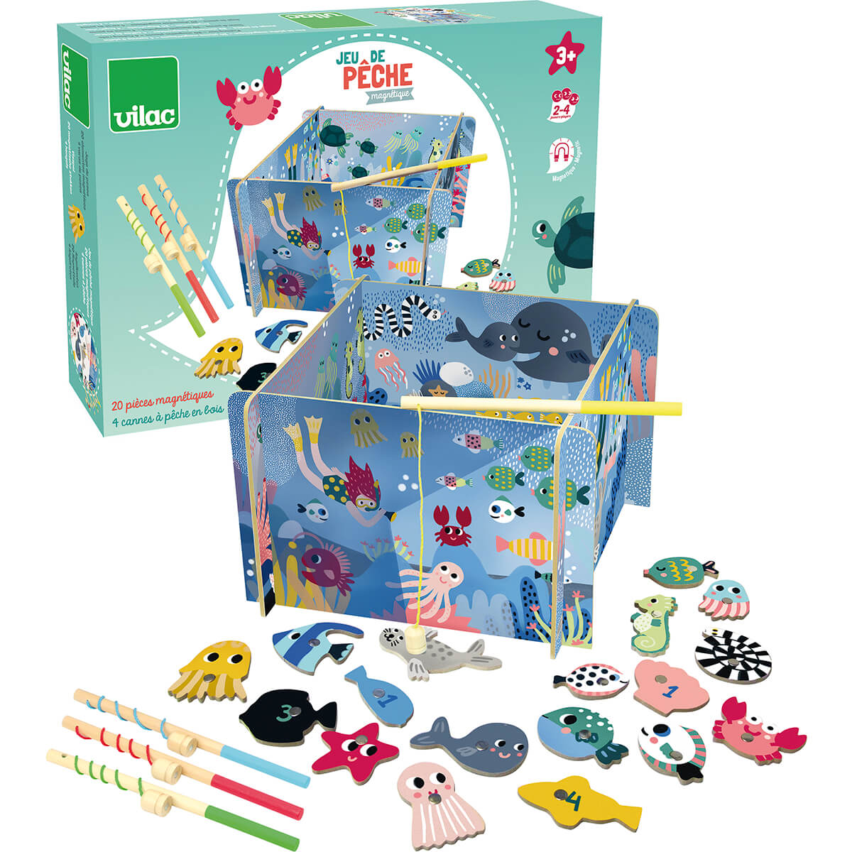 Michelle Carlslund Magnetic Fishing Game by Vilac