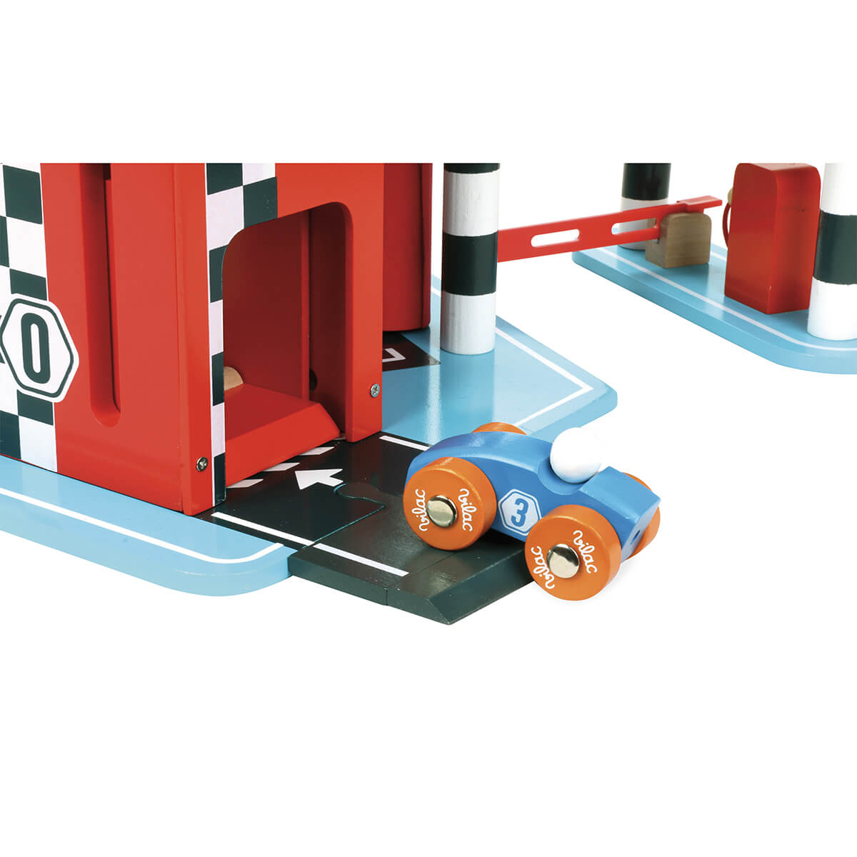 Vilacity Wooden Parking Garage by Vilac