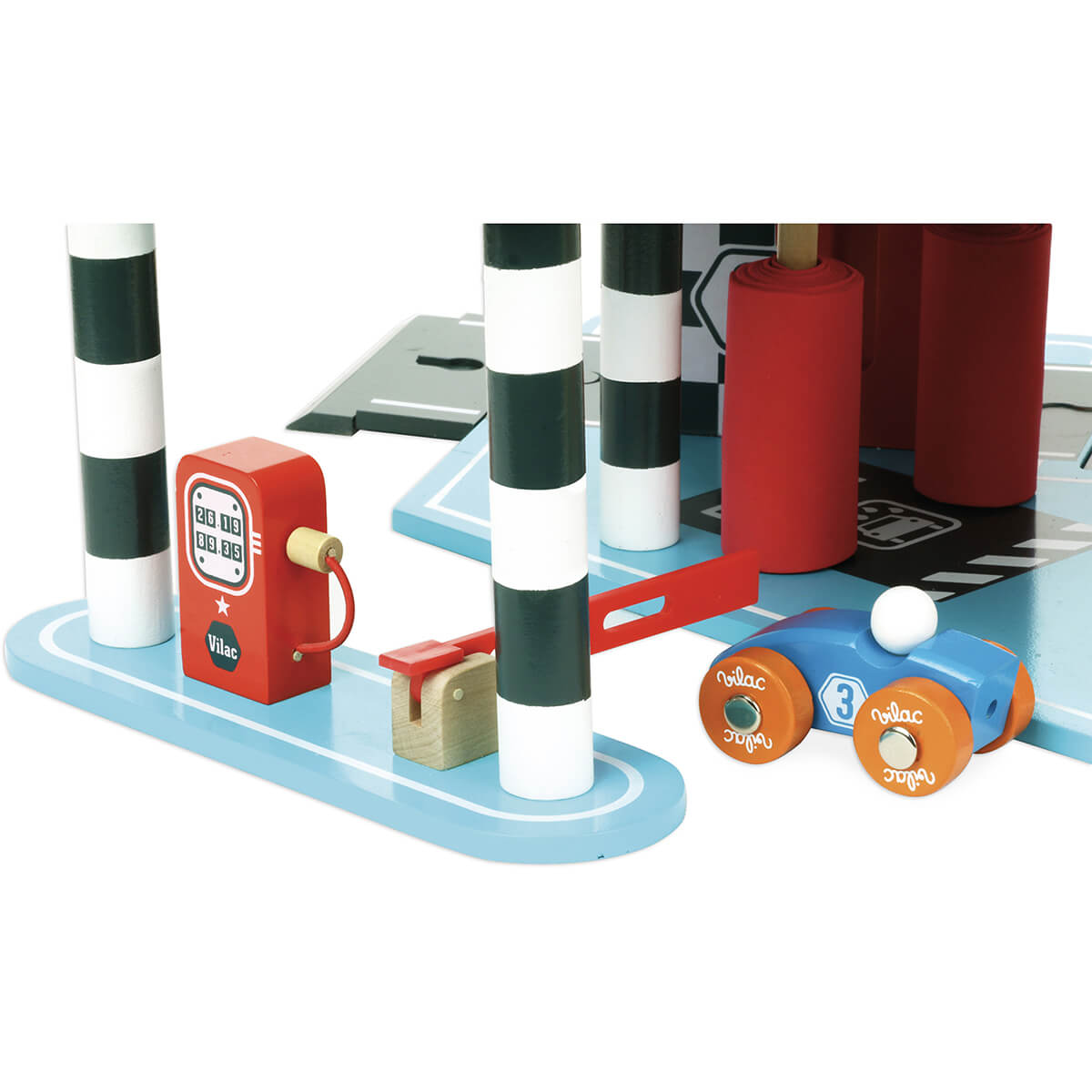 Vilacity Wooden Parking Garage by Vilac