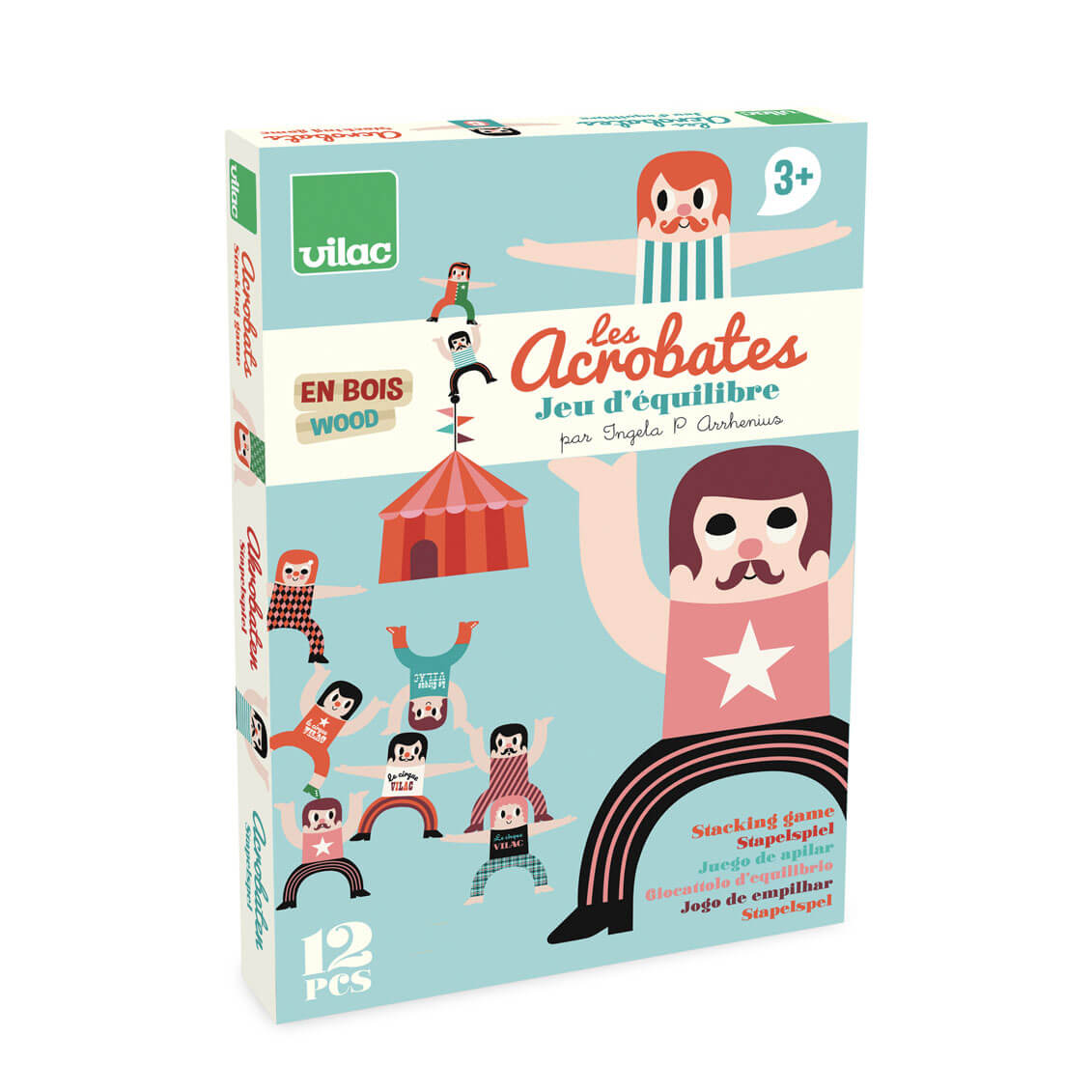 Ingela P. Arrhenius Acrobats Set by Vilac