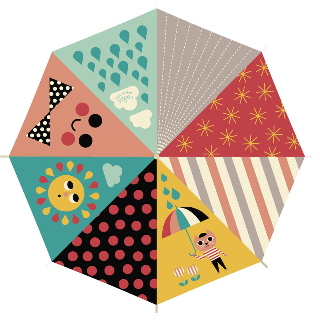 Ingela P. Arrhenius Cat Umbrella by Vilac