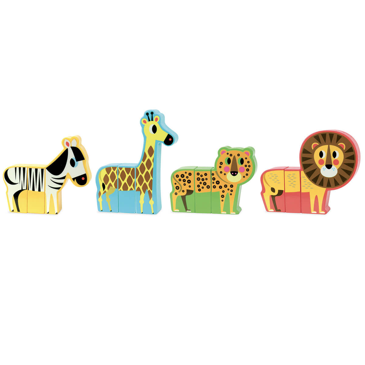 Ingela P. Arrhenius Magnetic Savannah Animals Set by Vilac