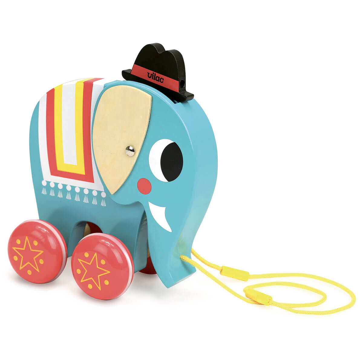 Ingela P. Arrhenius Elephant Pull Toy by Vilac