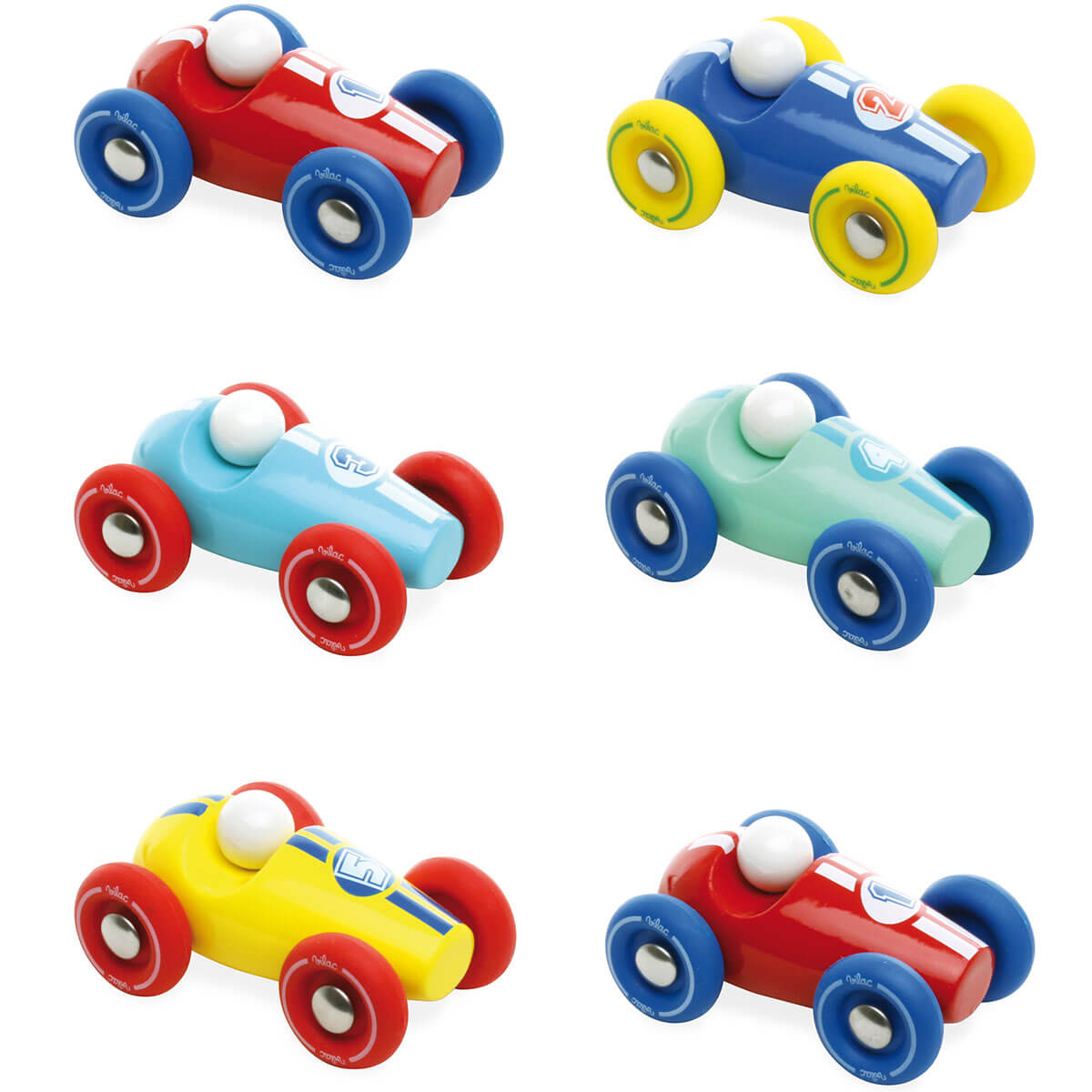 Wooden Mini Racing Car by Vilac