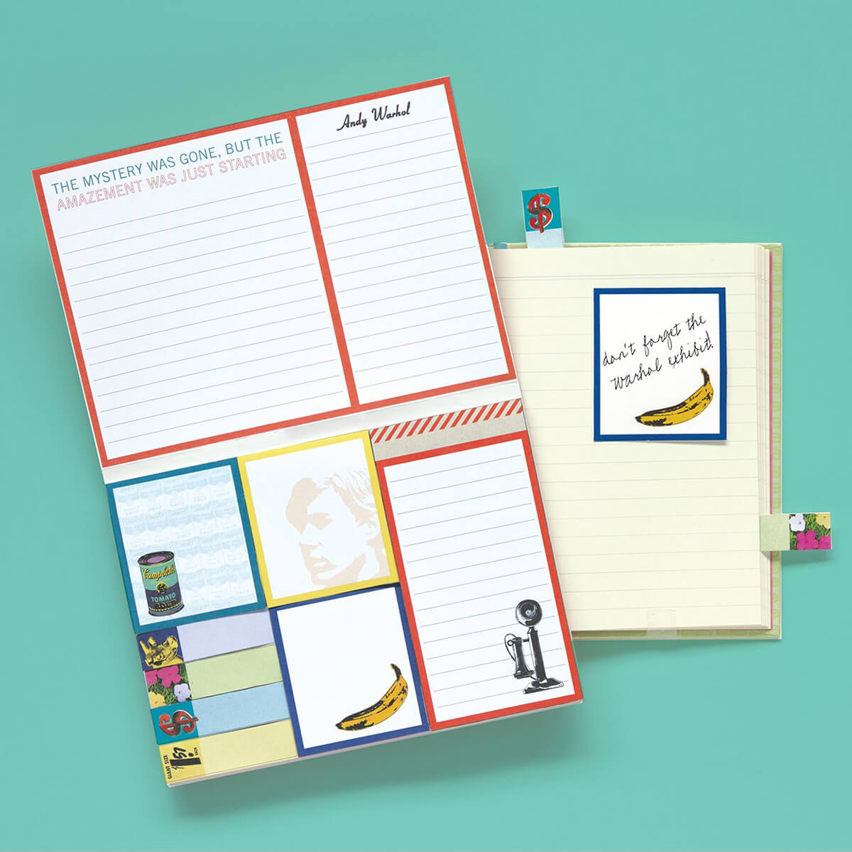 Warhol's Greatest Hits Sticky Notes by Mudpuppy