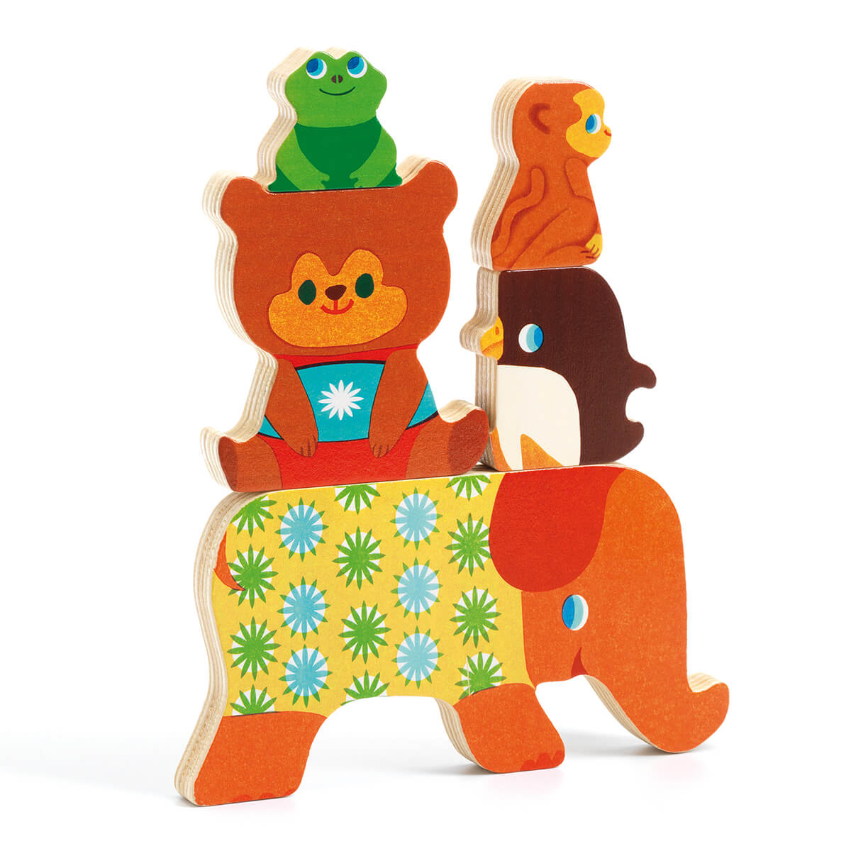 Woodypile Wooden Puzzle by Djeco