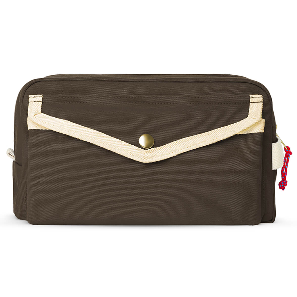 Dopp Pack Toiletry Bag in Khaki by YKRA