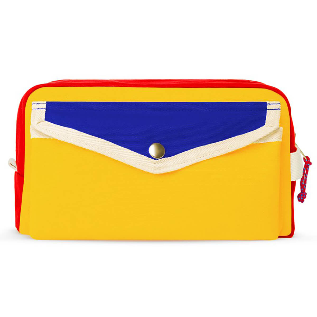 Dopp Pack Toiletry Bag in Tricolor by YKRA