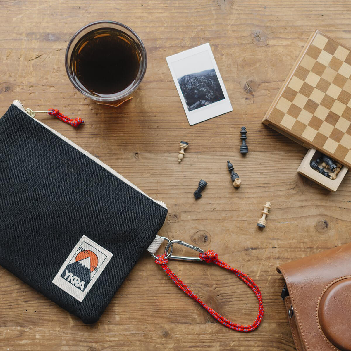 Pouch in Black by YKRA