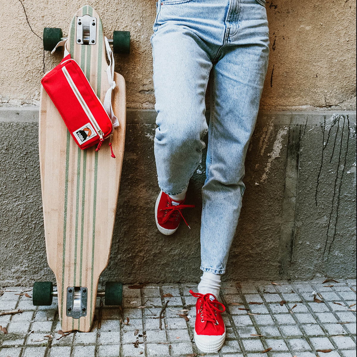 Bum Bag in Red by YKRA