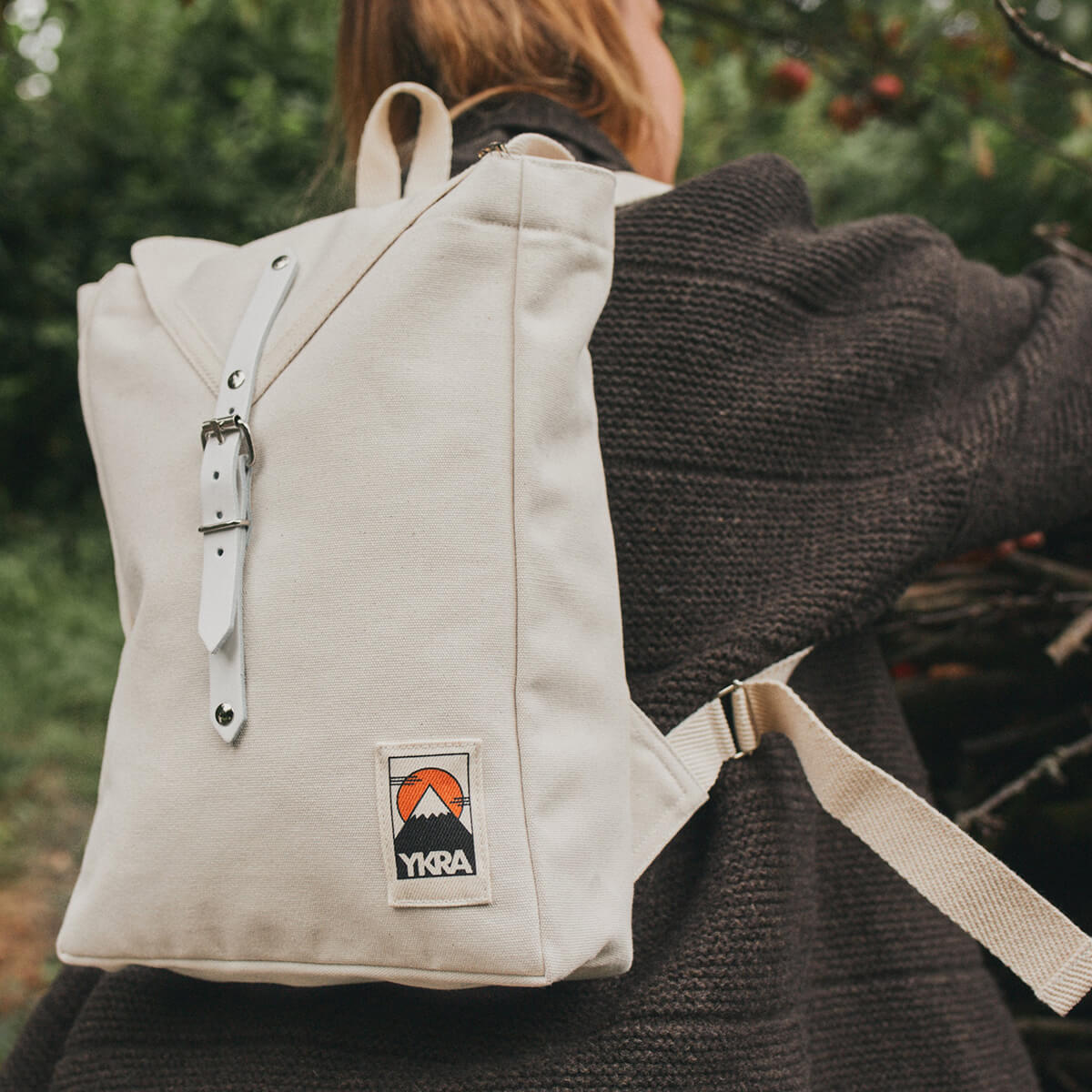 Scout Backpack in White by YKRA