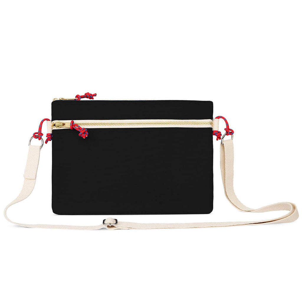 Side Pouch Bag in Black by YKRA