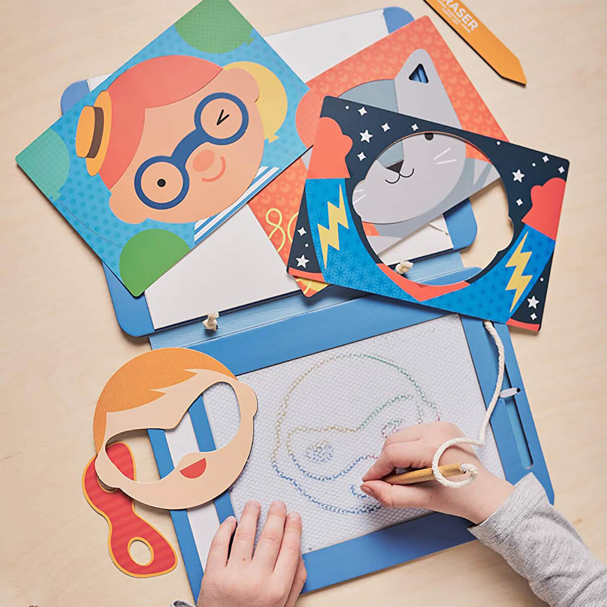 Funny Faces Magic Sketch Board by Petit Collage