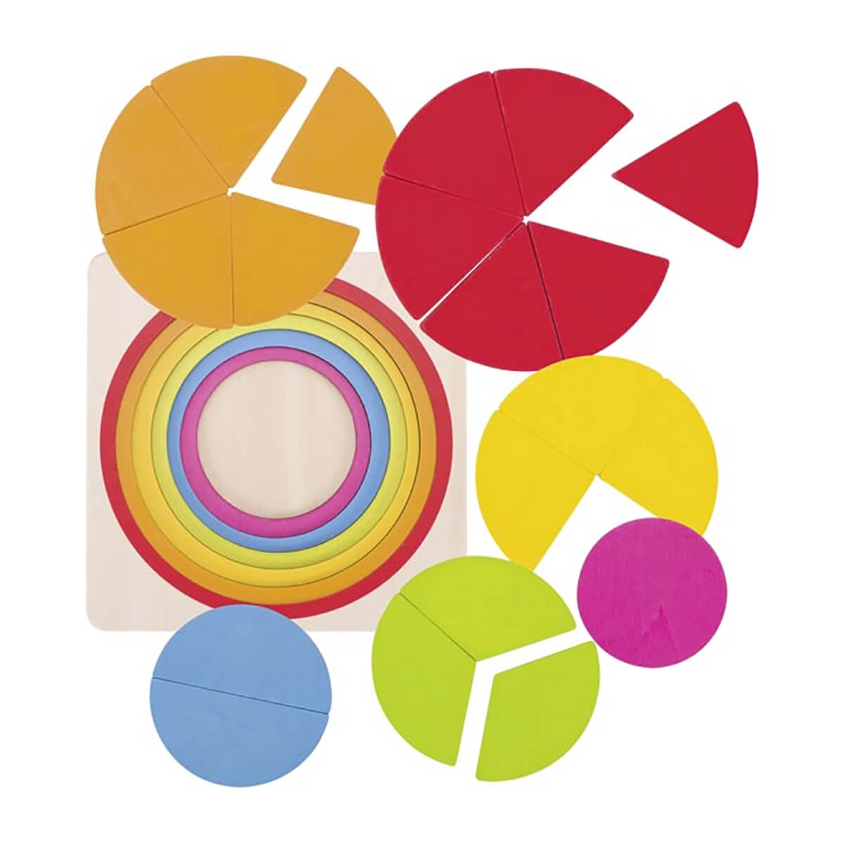 Wooden Puzzle Circle by Goki